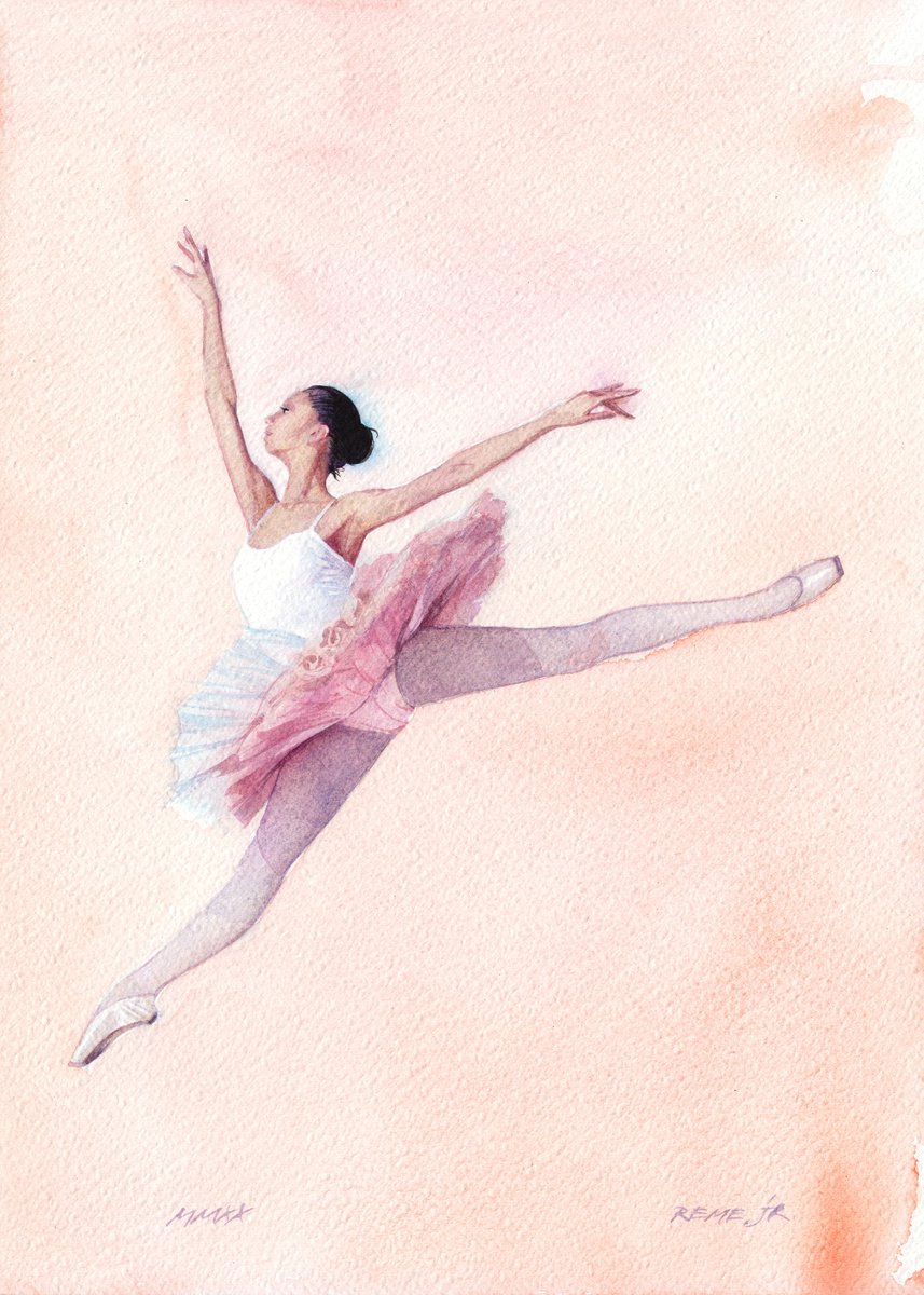 Ballet Dancer LIV by REME Jr.