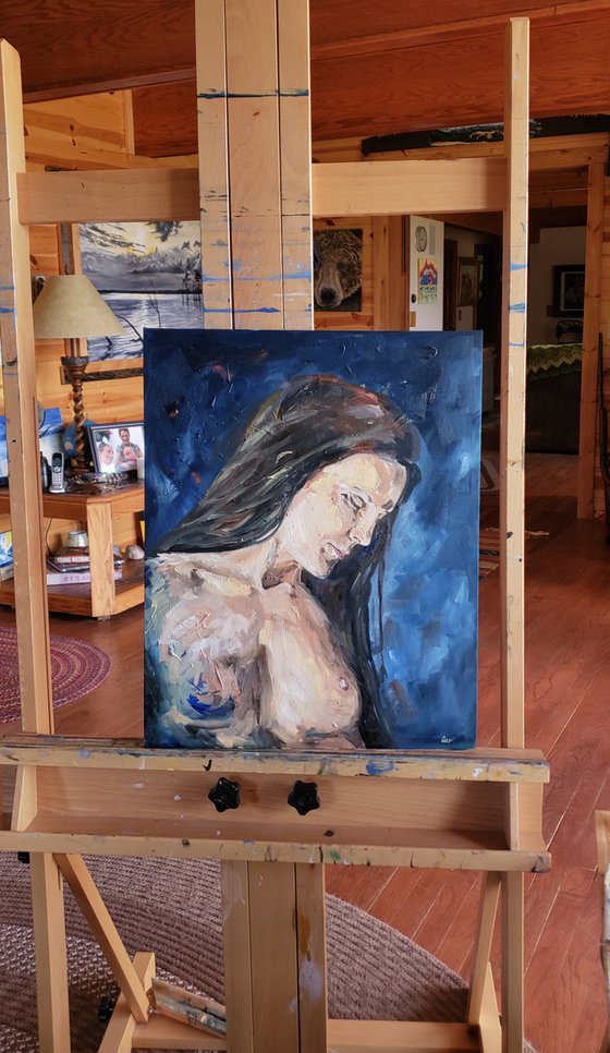 "Self Reflections" - Portrait - Female - Nude