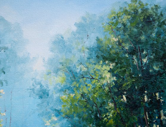 Green forest.