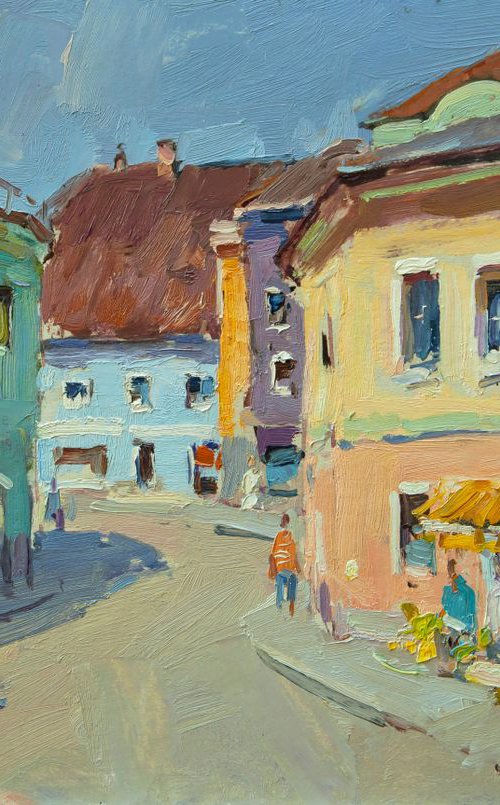 Austrian small town by Aleksandr  Kryushyn
