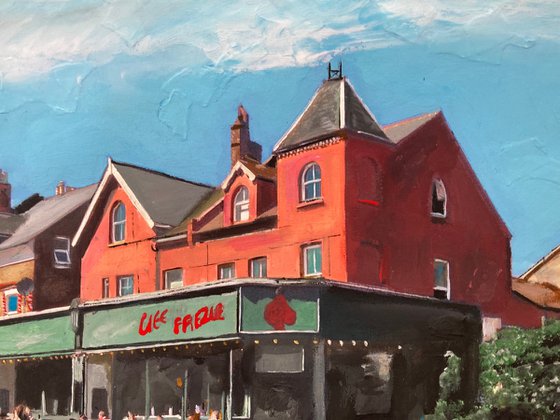 Cafe In Wimbledon, London
