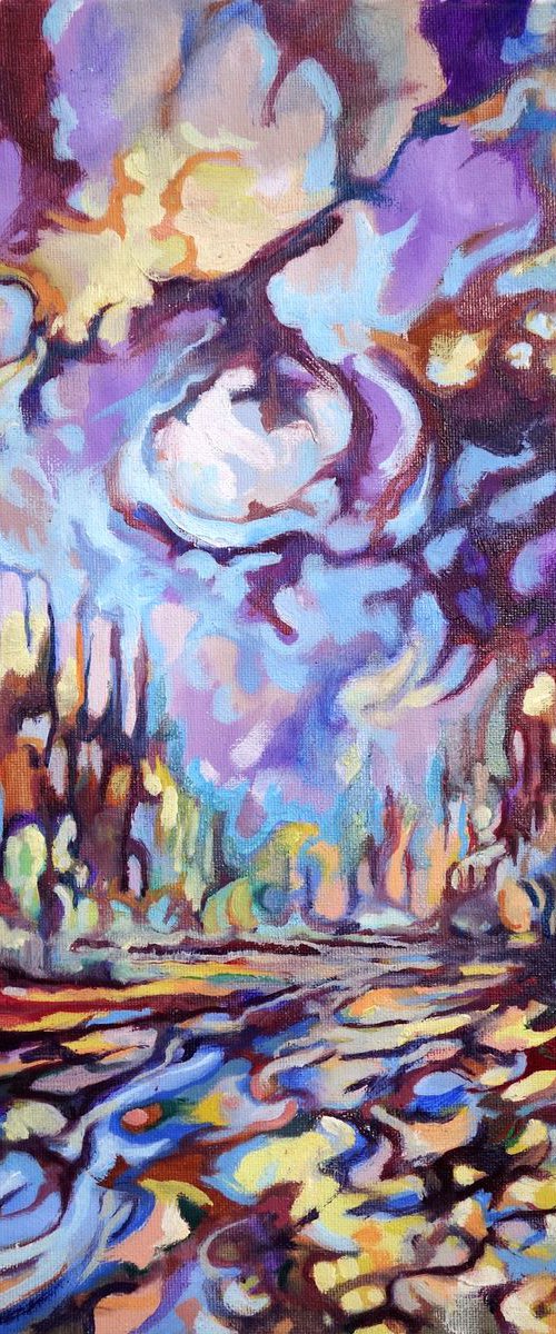 Lunar Stream by Guy  Pickford