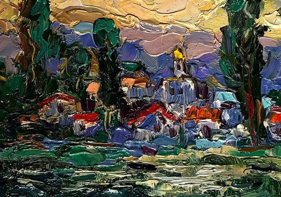 City along the river
