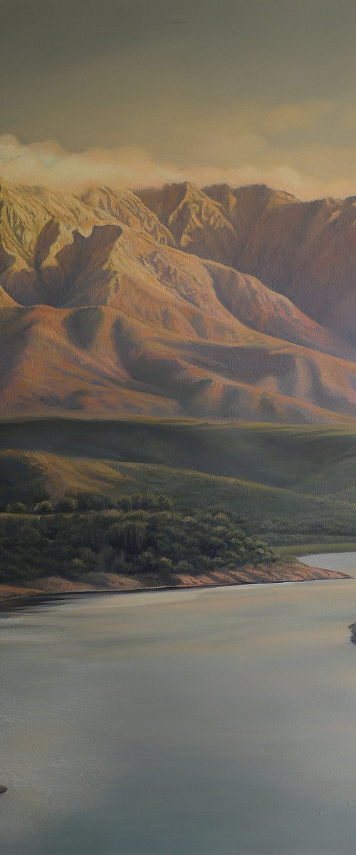 "Atardecer en el lago" by Yamil Picco