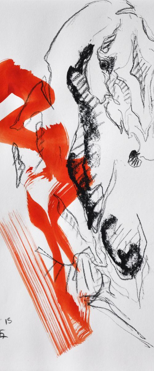 Equine Nude 14t by Benedicte Gele