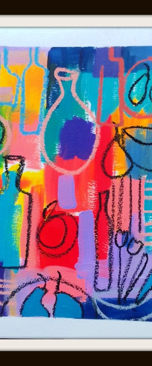 Still Life with Tulips by Jan Rippingham