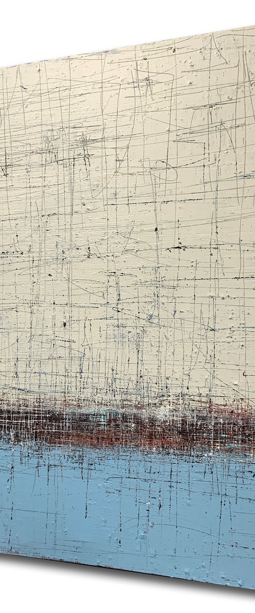 Crossing The Line (XL 48x60in) by Robert  Tillberg