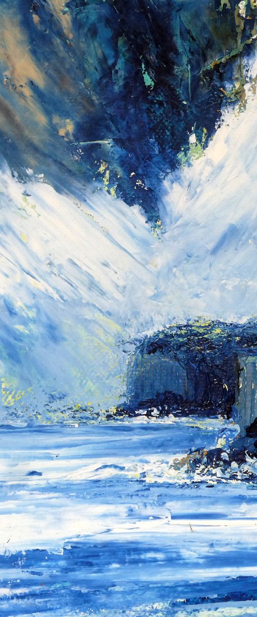 Staffa Storm by oconnart