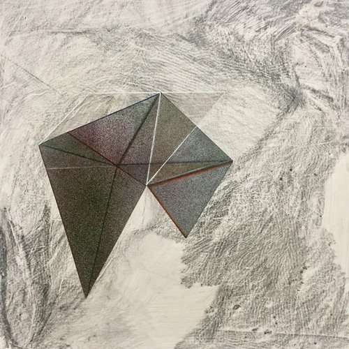 geometric study 6 [a calm soul] by Nancy Marisa Arlt