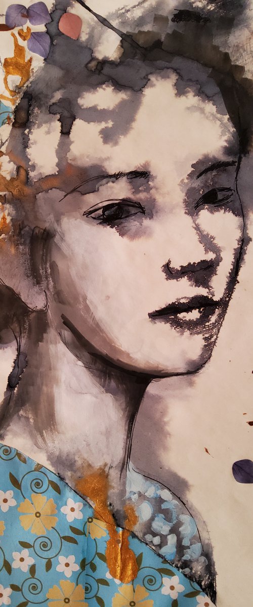 Ink gheisa n 8 by Marina Del Pozo