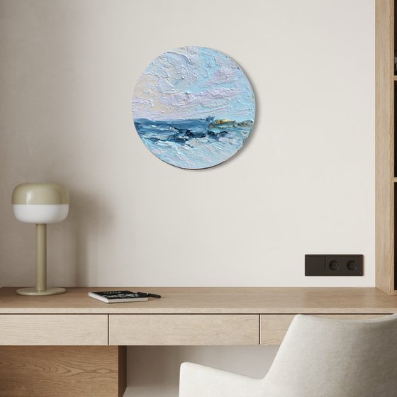 Coogee Vibe Round Texture landscape 50x50