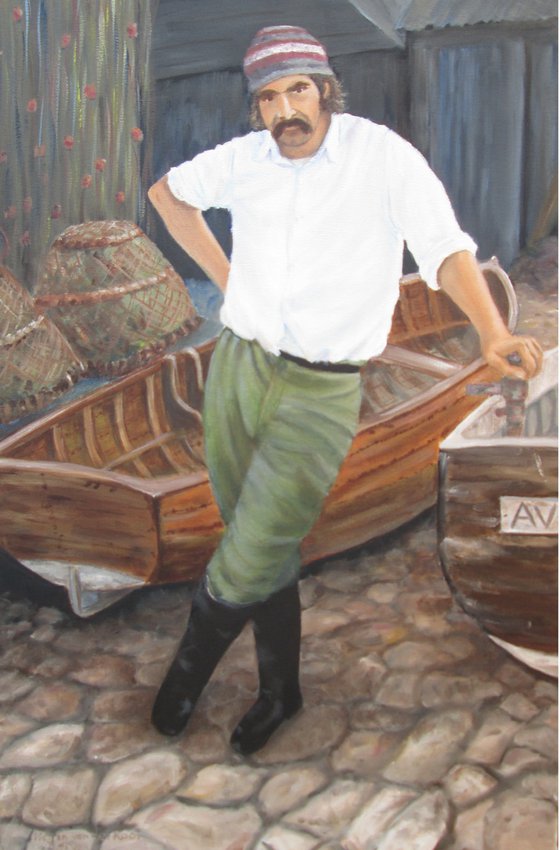 Fisherman Historic Portrait - given to charity auction November 2023