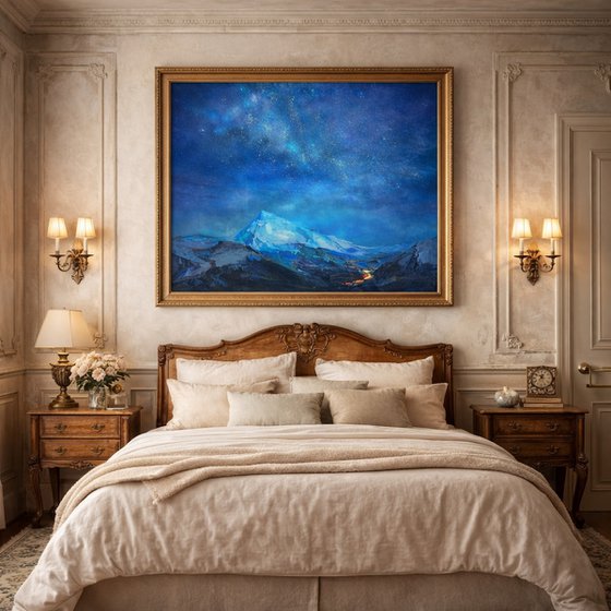 Night fly.120x120 acr.mix.canv.2024