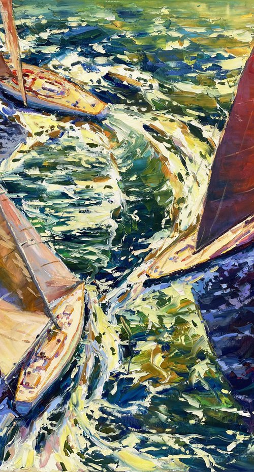 Captive to the waves by Evgeny Chernyakovsky