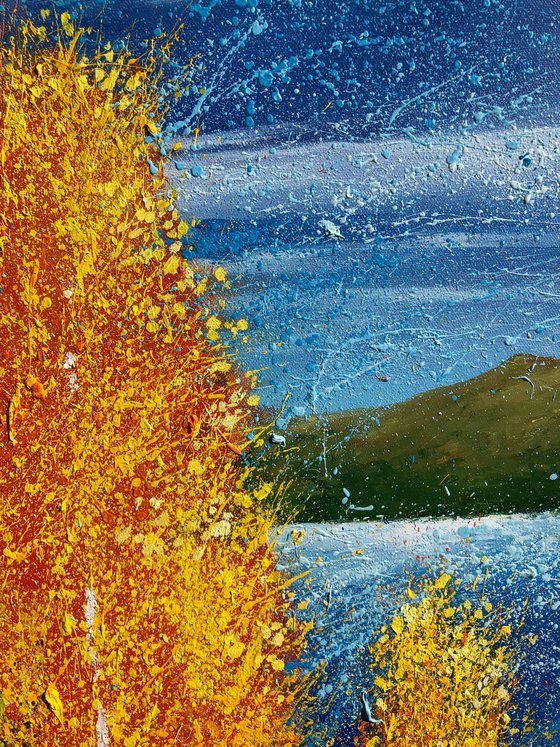 Fall landscape 90-70cm