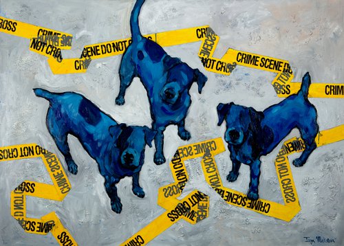 Troublemakers (130x180cm/51x71in) by Inga Makarova