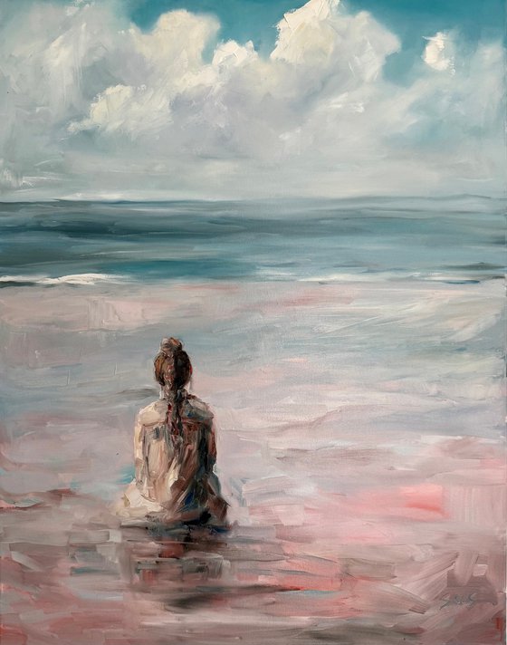 Pink sand