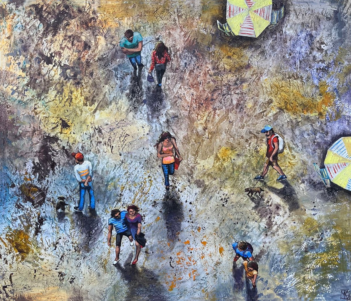 Moments In Passing By Maria Kireev, 51 X 43, Artwork For Sale On Artfinder
