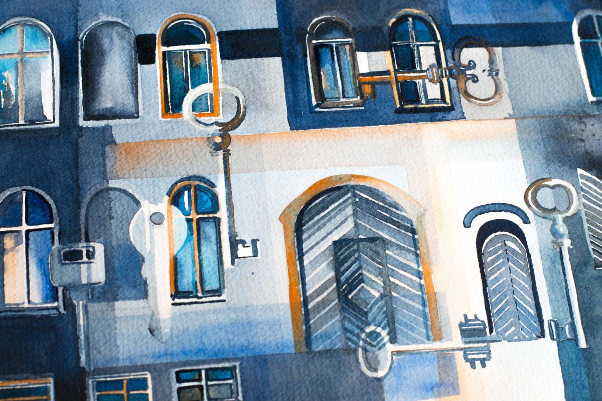 Windows, Doors, Keys. by Marina Abramova