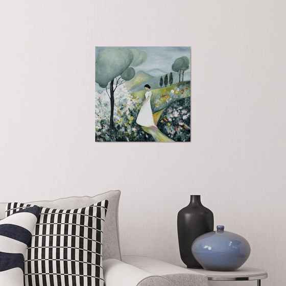 Woman in the Garden