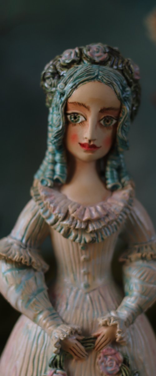 Blue Princess from the Magic Garden. by Elya Yalonetski