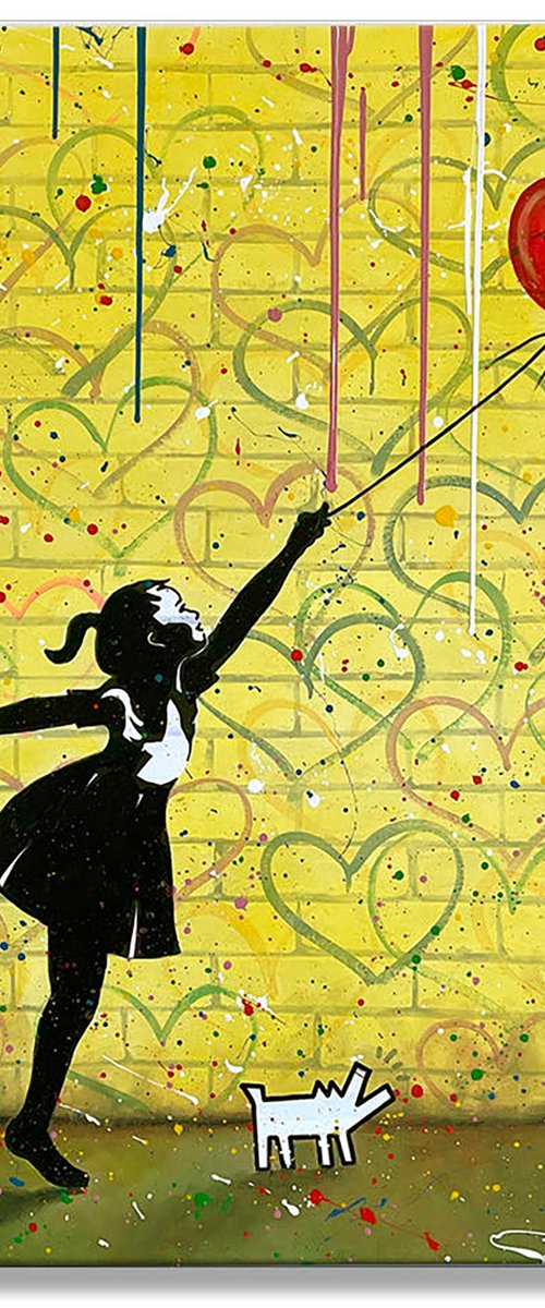 Please Stay - Original Painting by Gardani Art