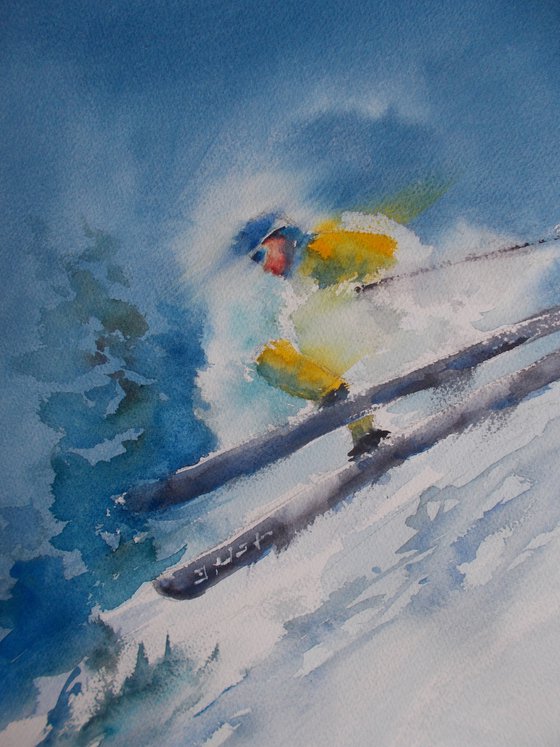 the skier 3