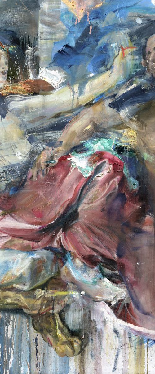 Samson and Delilah (after Van Dyck) by Grigorii Pavlychev