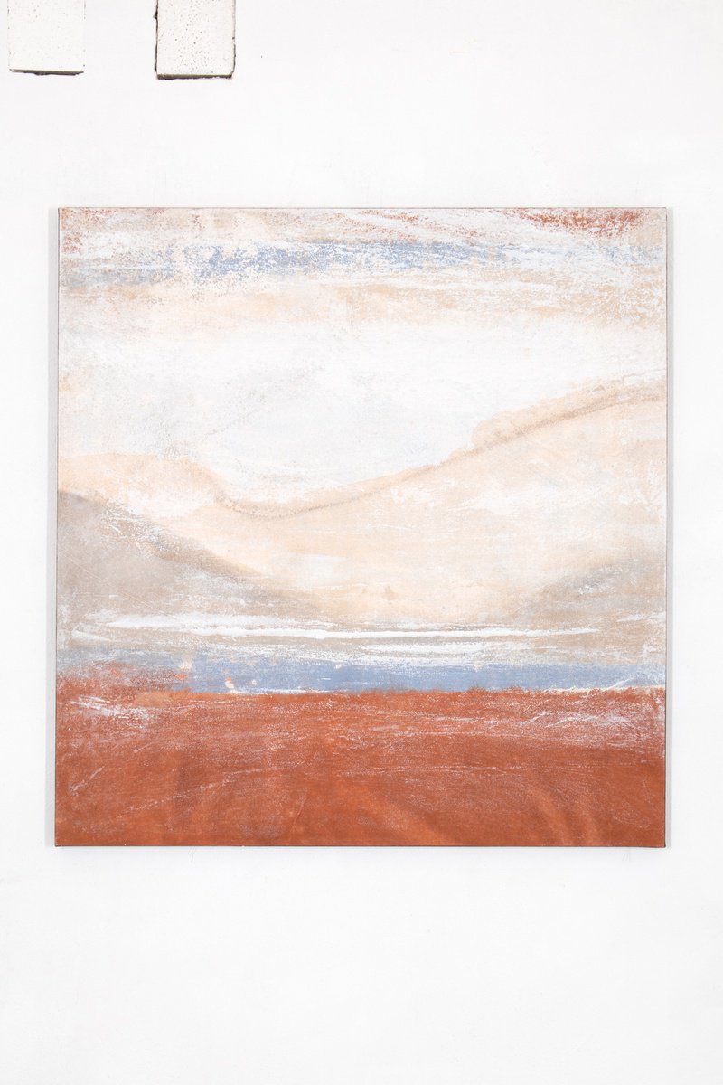 Abstract Acrylic Painting By Rokas Berziunas, 39 X 41", No. 25-28, Original Artwork