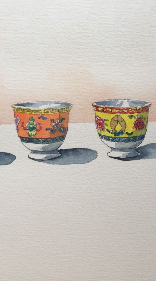 Chinese bowls by Krystyna Szczepanowski