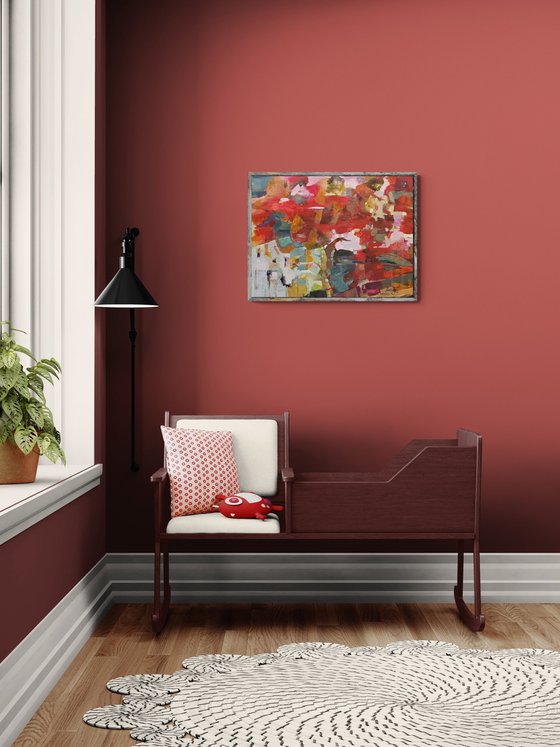 Vivid Impressions, original abstract