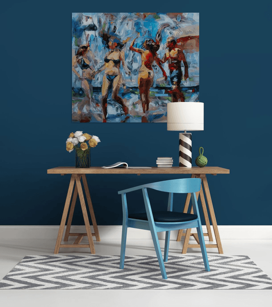 In the beat of liquid light