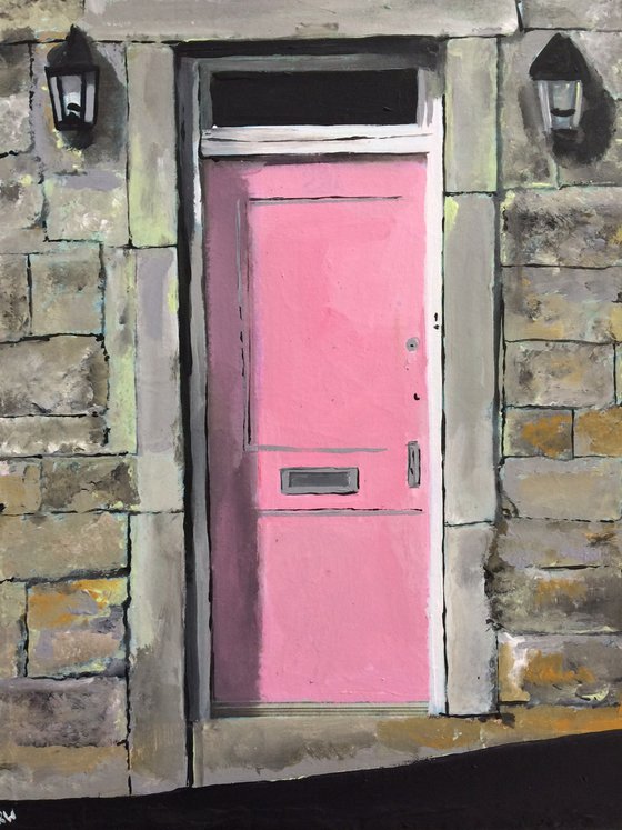 The Pink Door In Northern England