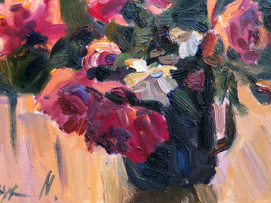 Night Peonies