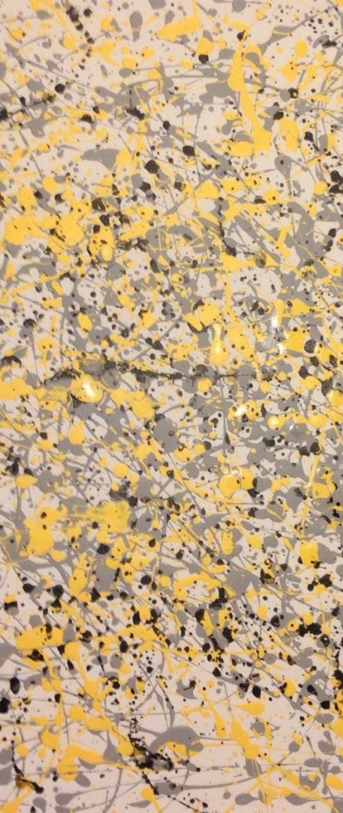 Yellow and Grey by Carol Zsolt