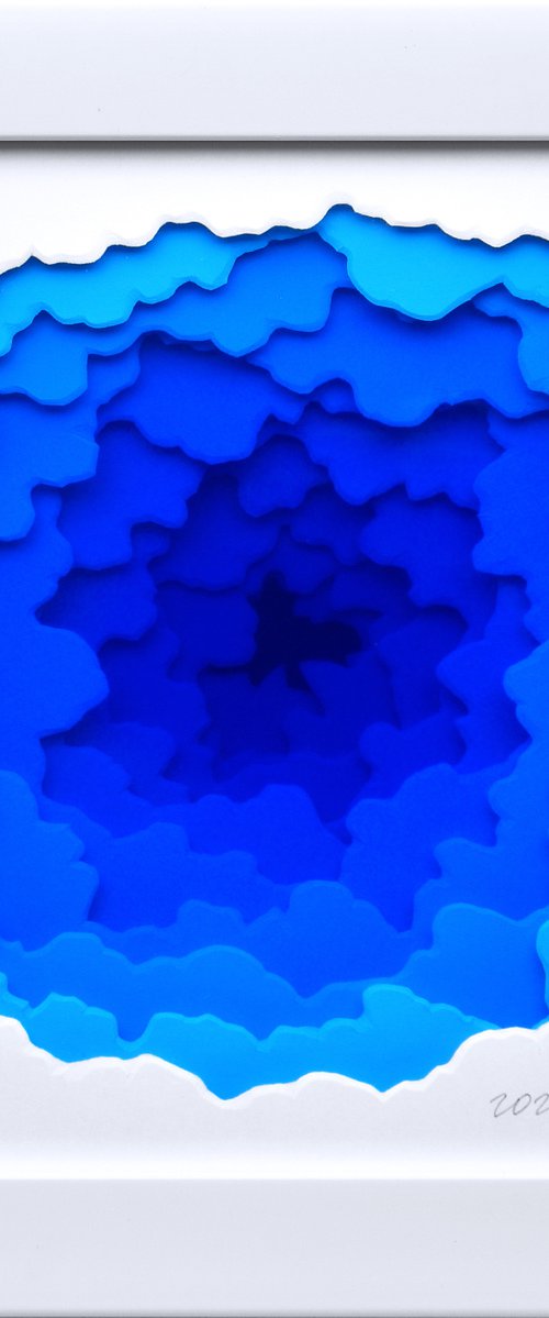 Mysterious Blue Abyss by Olga Skorokhod
