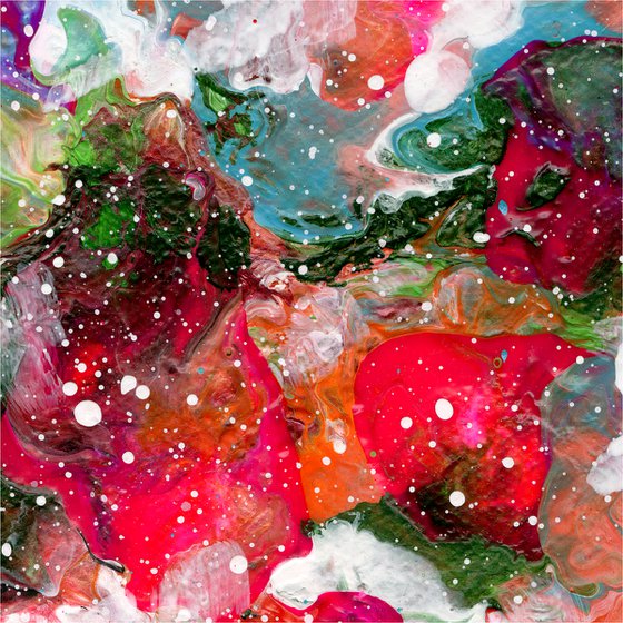 Enchanting Blooms 14 - Floral Painting by Kathy Morton Stanion