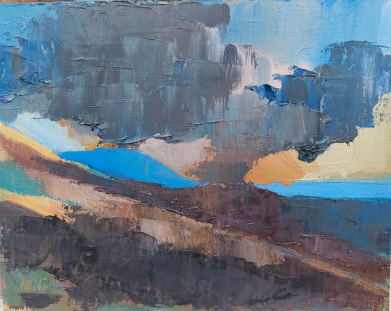 Landscape in the hills #4