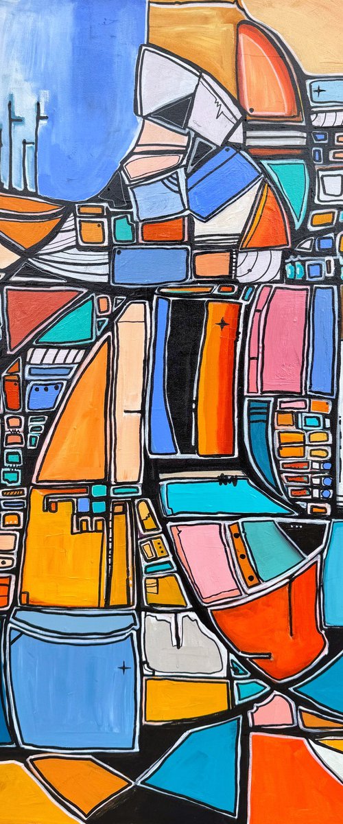 Caravel on the Horizon by Leah Nadeau