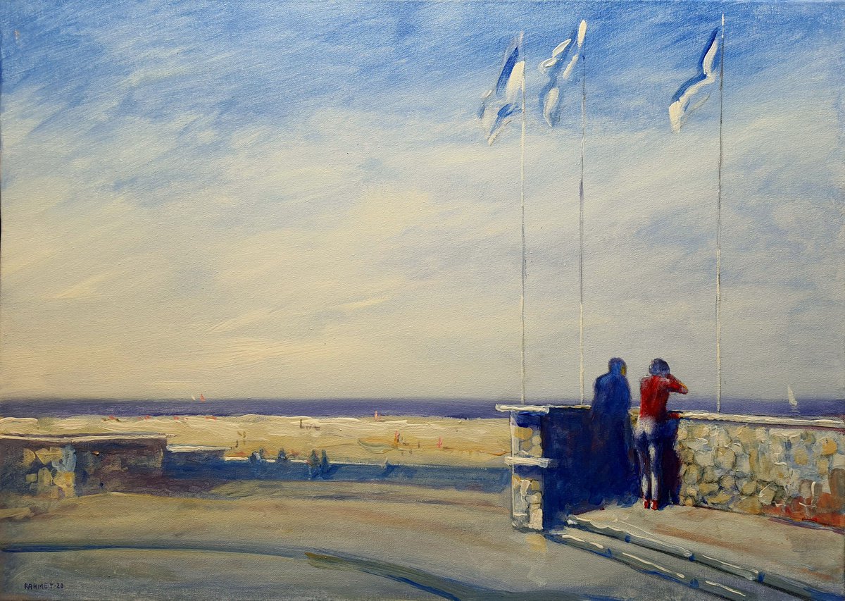  Jurmala , Beach. By Rakhmet Redzhepov, 28 X 20, Artwork For Sale On Artfinder