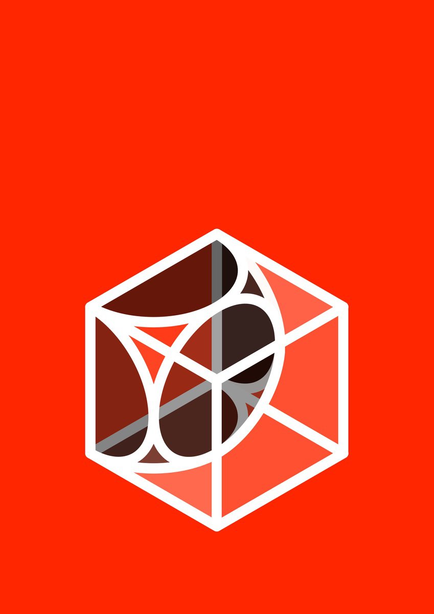 Graphic Cityscapes Giclee Print By David Gill, 12 X 17, Dome Trap 1, Original Artwork