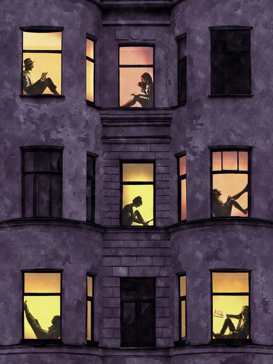 Window Nook Readers by Peter Walters