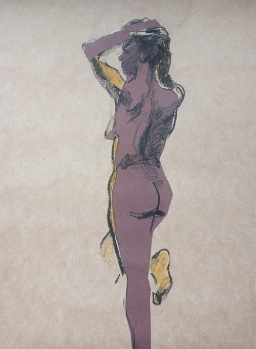 Nude sketch 02-24-3 by Oxana Raduga