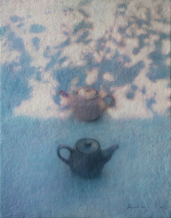 Two Teapots In the Orchard