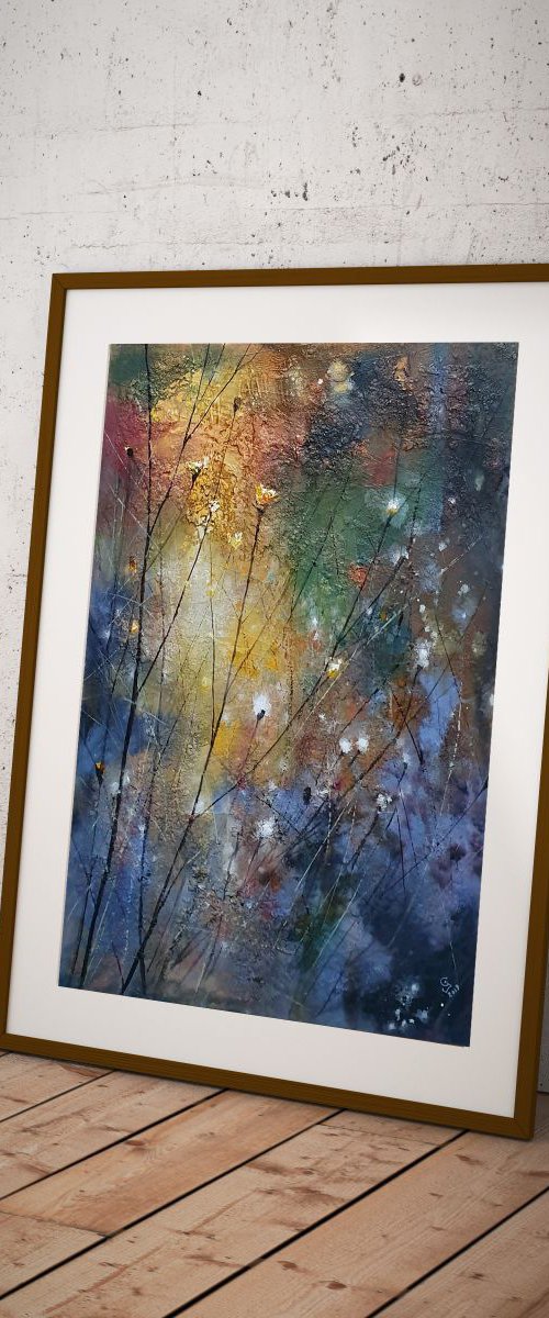 " Abstract Garden " SPECIAL PRICE!!! by Ivan  Grozdanovski