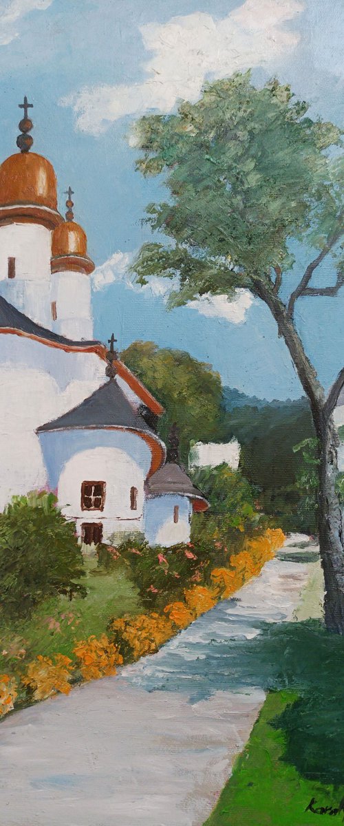 Varatec Monastery by Maria Karalyos