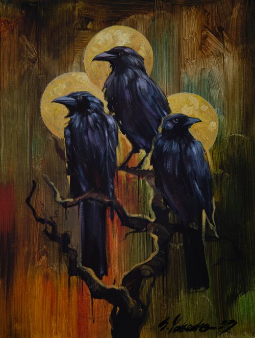 Ravens by Sergei Yatsenko