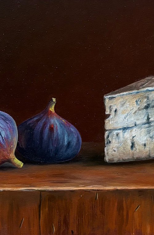 Figs with Blue Cheese by Gevorg Sinanian