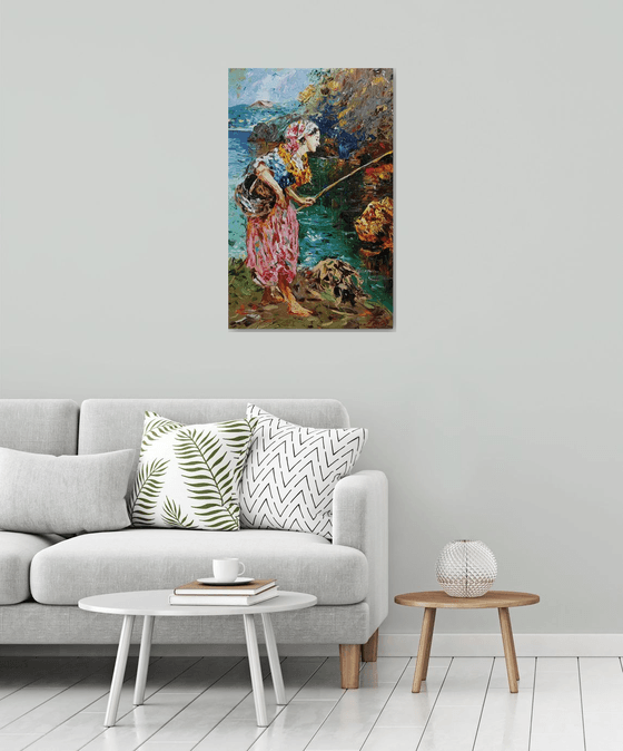 The Fisherwoman