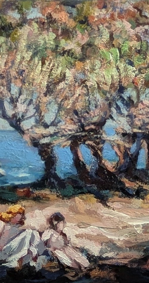 LANDSCAPE. BY THE LAKE by Ilgonis Rinkis